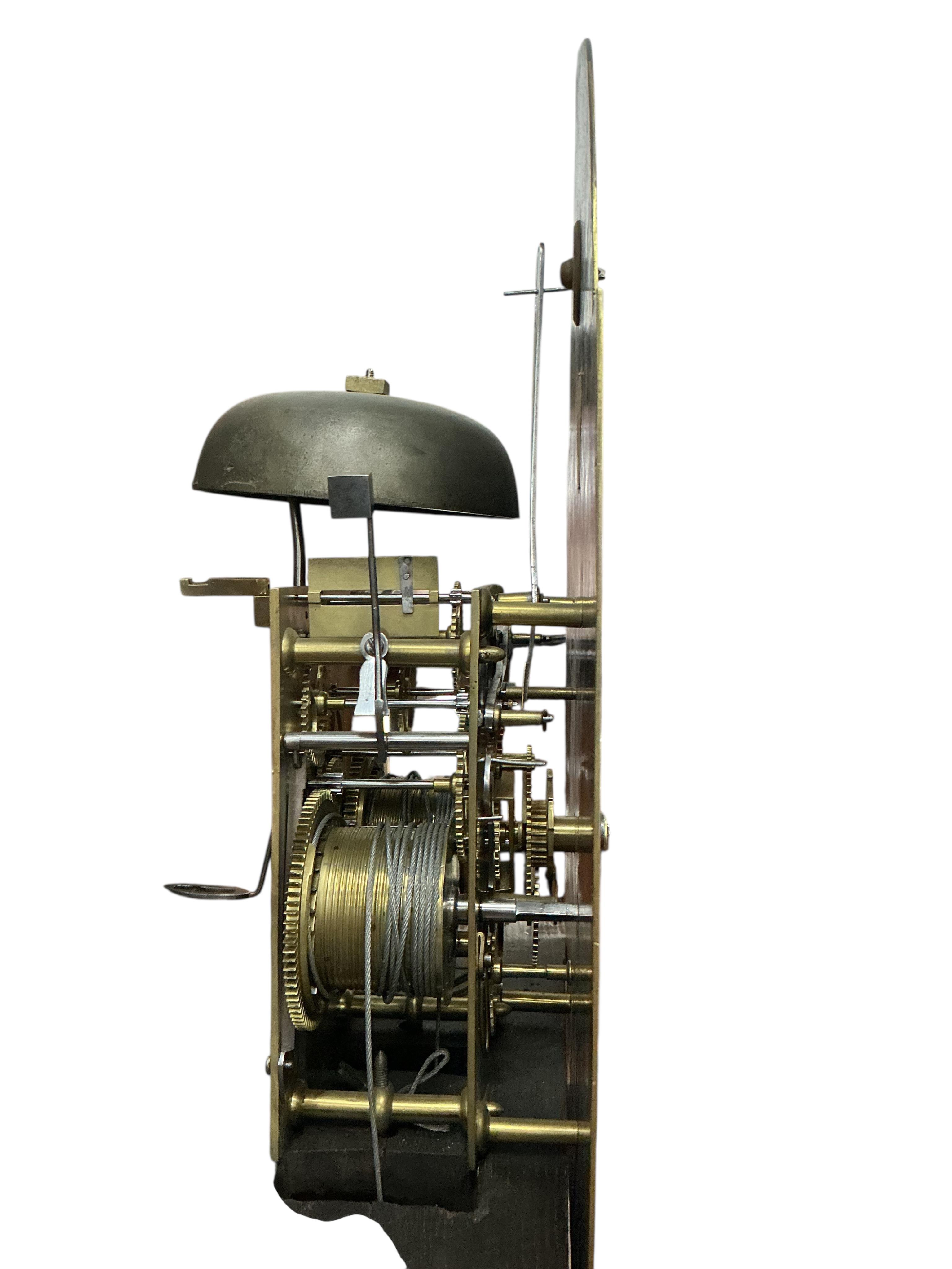 A 19th century light oak eight day longcase clock, marked William Chittenden, Cranbrook, height 213cm